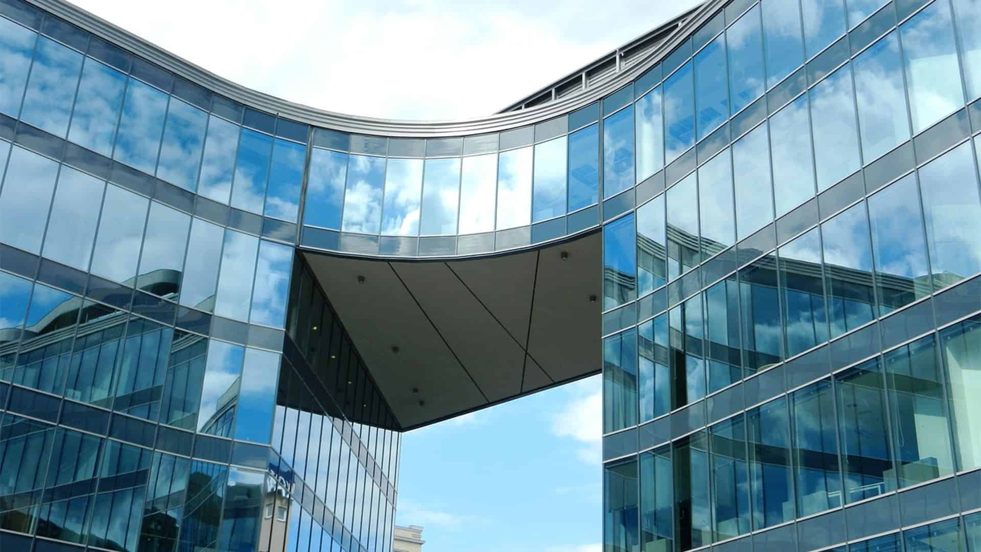 glass building