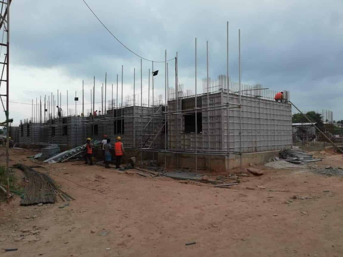 aluminum formwork application