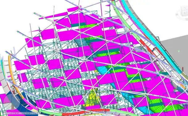 modélisation BIM pour échafaudages
